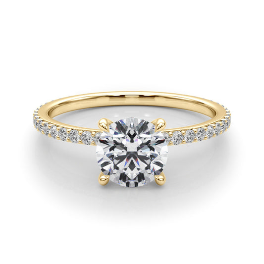 Elegant Lab-Created Diamond Engagement Ring (0.60 ct. tw.)